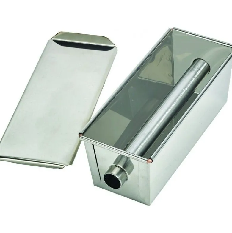 Moule à cake inox avec tube 30x8cm
