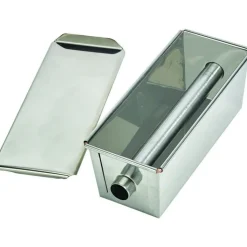 Moule à cake inox avec tube 35x8cm