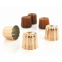 Moule cannelé cuivre 3,5cm x6 - Patisse