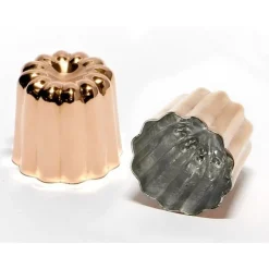 Moule cannelé cuivre 5,5cm x3 - Patisse