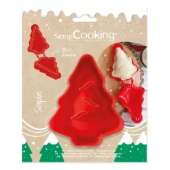 Moule Chausson Sapin 3D - ScrapCooking