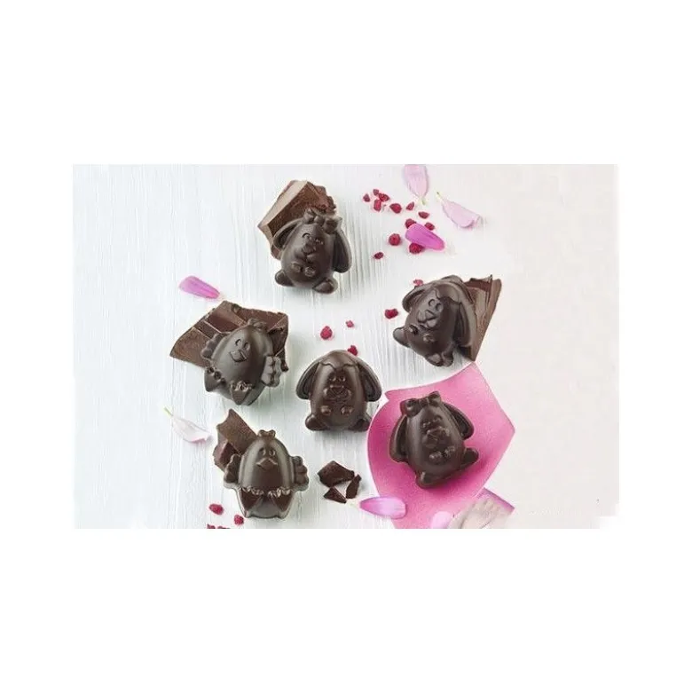 Moule chocolat assorti Pâques x12 - Silikomart