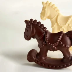 Moule Chocolat Cheval à Bascule 17,5 x 5,5 cm x H 15,5 cm (x2) - Pavoni