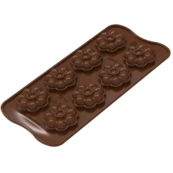 Moule à chocolat Choco Flower silicone - Silikomart