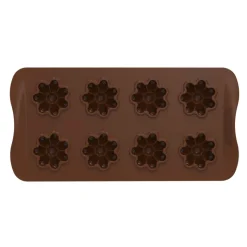 Moule à chocolat Choco Flower silicone - Silikomart
