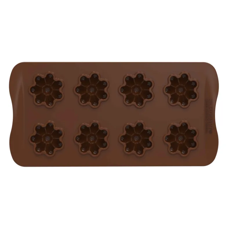 Moule à chocolat Choco Flower silicone - Silikomart