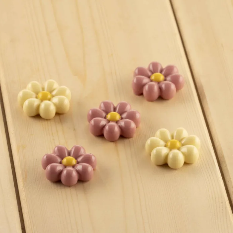 Moule à chocolat Choco Flower silicone - Silikomart