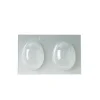 Moule chocolat coquille Oeuf unie 11cm x2