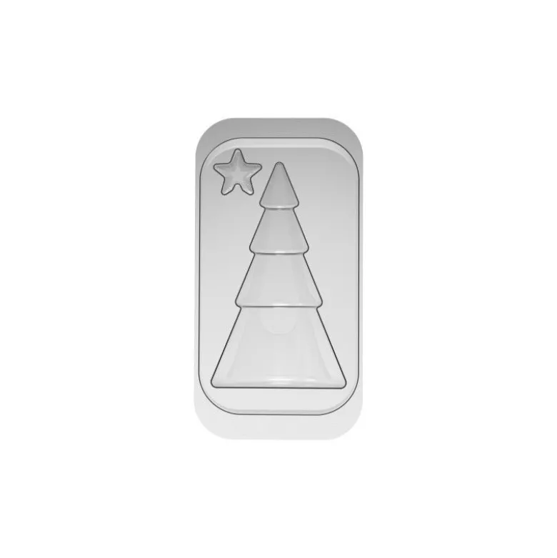 Moule chocolat 3D Sapin de Noël Winter Tree - Silikomart