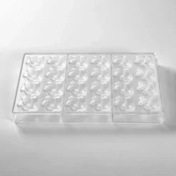 Moule Chocolat Flora 3,8 x 1,2 cm (x24) - Pavoni