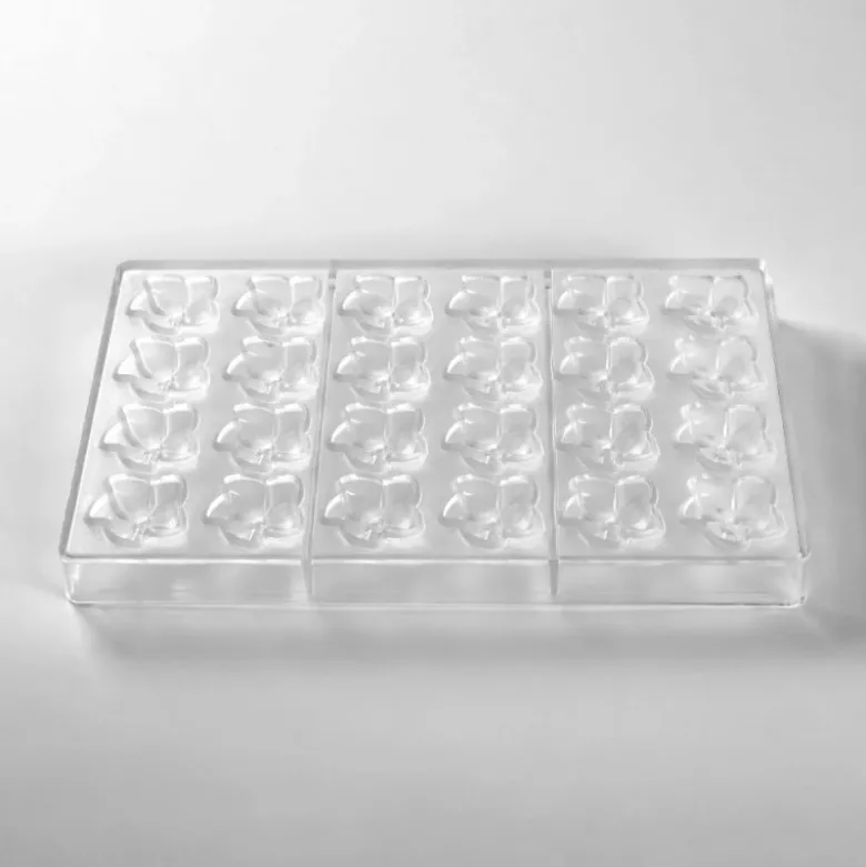 Moule Chocolat Flora 3,8 x 1,2 cm (x24) - Pavoni