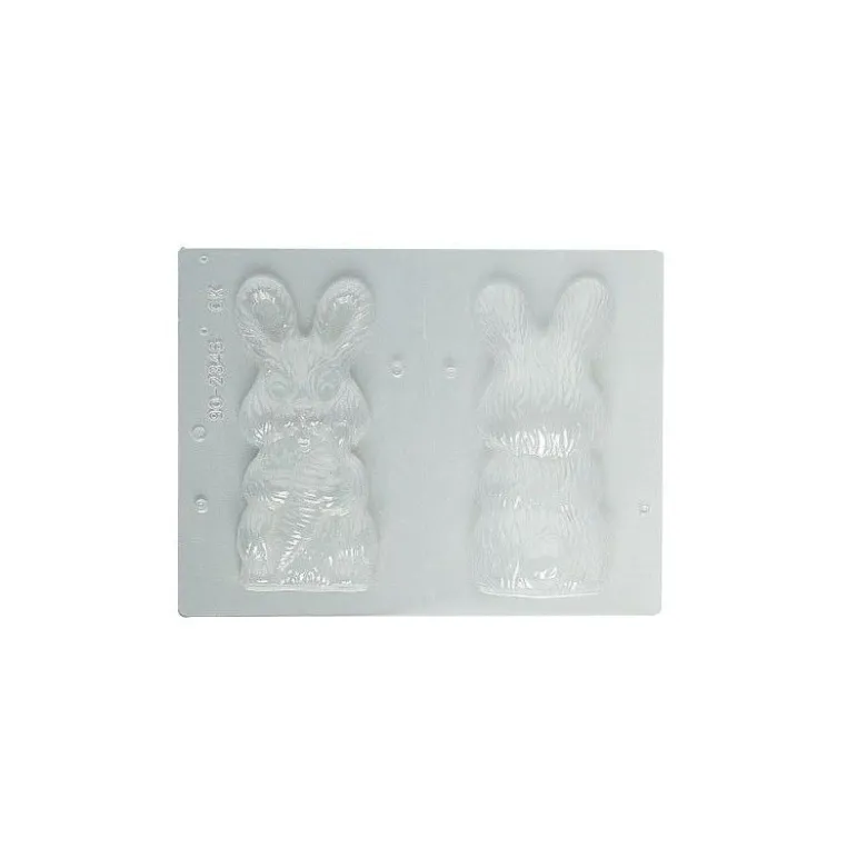 Moule chocolat Lapin carotte x2