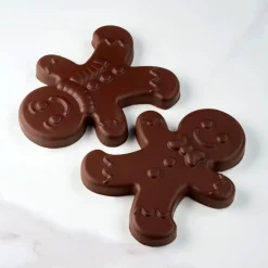 Moule Chocolat Pain d'Épices 12,8 x 16 x H 4 cm (x2) - Pavoni