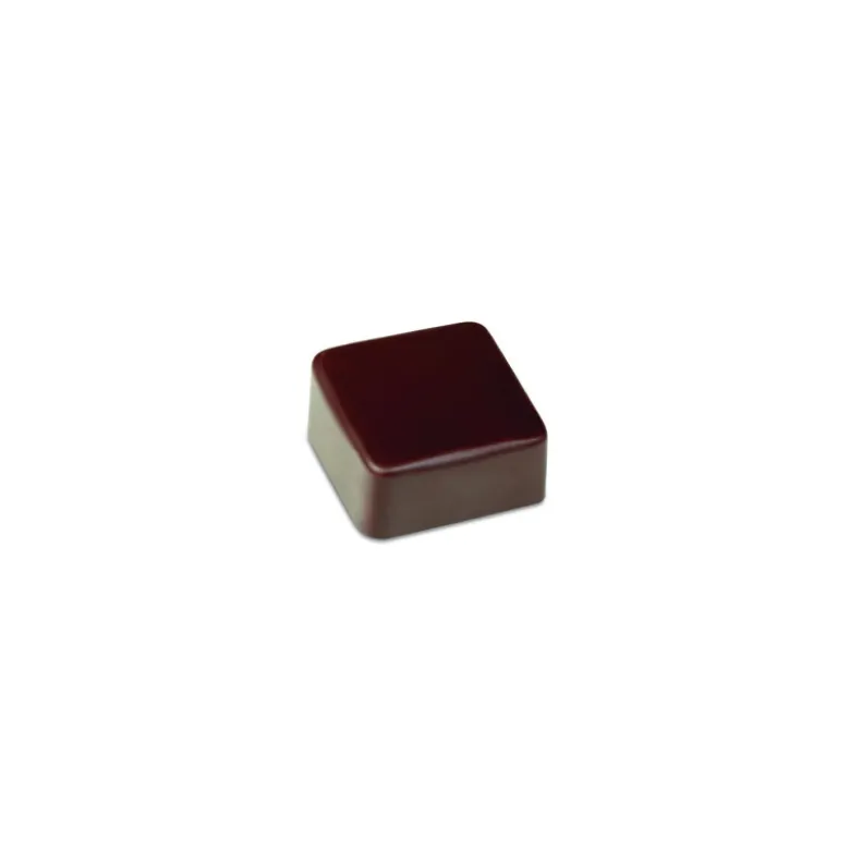 Moule Chocolat Polycarbonate Praline Carrée 2,6 x 2,6 x H 1,4 cm (x28) - Pavoni