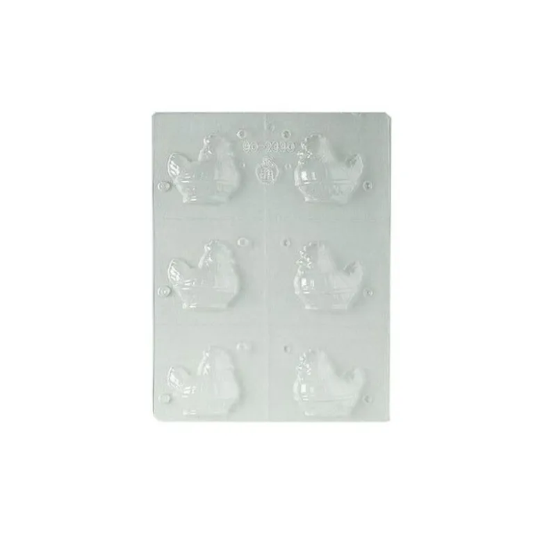 Moule chocolat Poule couveuse x6