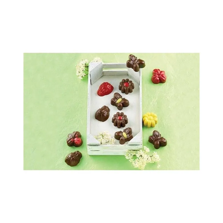 Moule chocolat Printemps 15 cavités - Silikomart