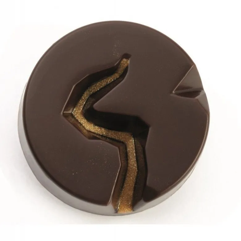 Moule chocolat rond Abyss - Pavoni Italia