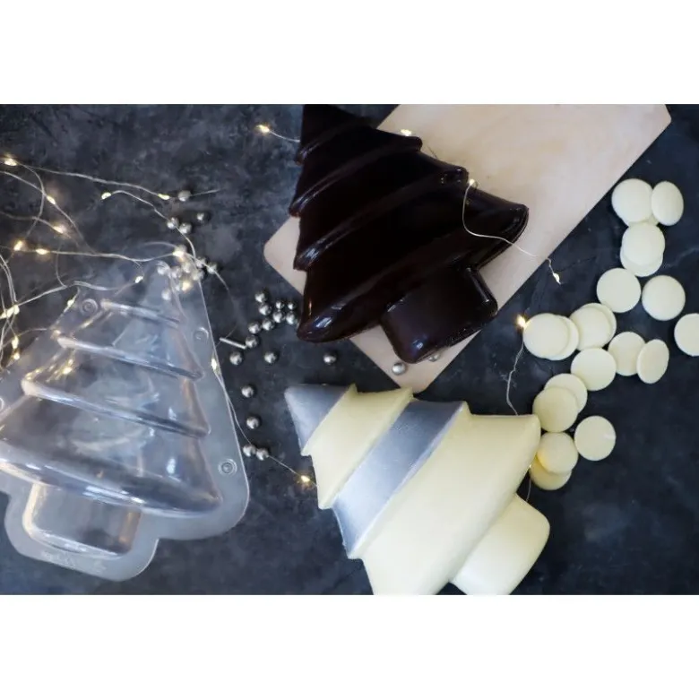 Moule à chocolat Sapin 3D - Scrapcooking