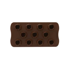 Moule chocolat silicone Citrouille choco Delica - Silikomart