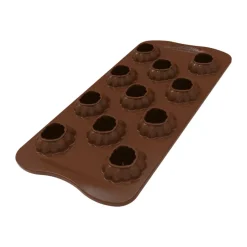 Moule chocolat silicone Citrouille choco Delica - Silikomart