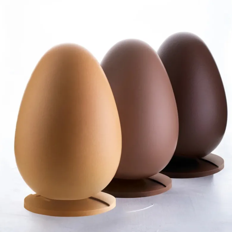 Moule Chocolat Œuf Pure Ø 13,8 cm x H 21,6 cm (x3) - Pavoni