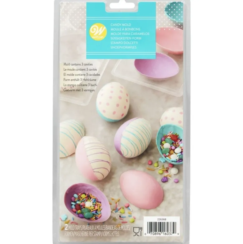 Moule Chocolat Œufs 3D - Wilton