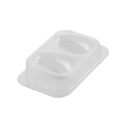 Moule à Chocolat Œufs Souriants 7,7 x 10,8 x H 8,2 cm (x2) - Silikomart