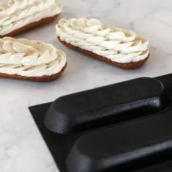 Moule Éclair Fiberform 13 x 4,8 x H 1,8 cm (x24) - Pavoni