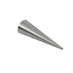 Moule conique inox cornet 14cm - De Buyer