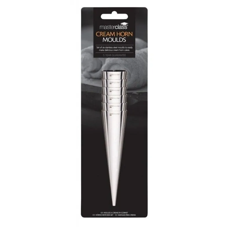 Moule cornet à crème inox x6 - Kitchen Craft