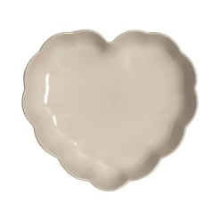 Moule cœur Madeleine blanc Argile - Emile Henry
