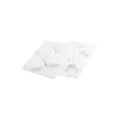 Moule décor rond 80ml x4 - Silikomart professional