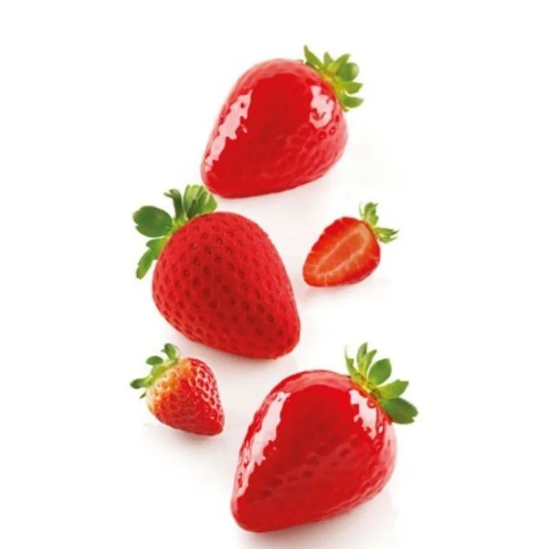 Moule Fraise Fragola x5 - Silikomart