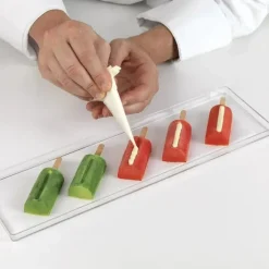 Moule à Glace Silicone 16 Mini Chic avec bâtonnets - Silikomart