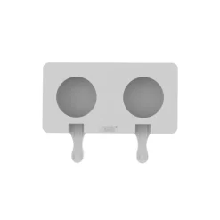 Moule à Glace Silicone Rond 3D Ø 7 x H 2,3 cm (x2) - Silikomart