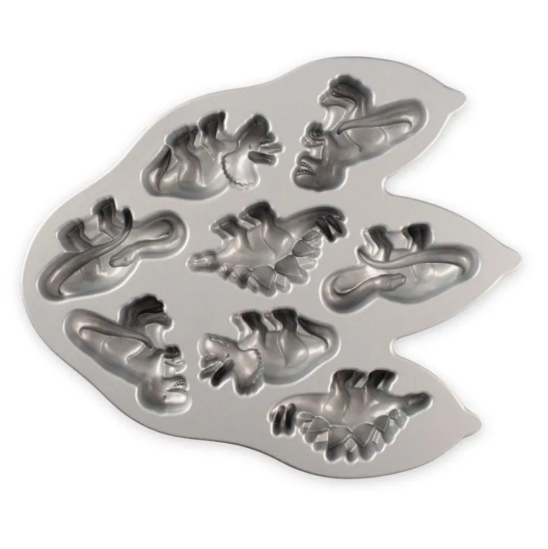 Moule à Gâteau Dinosaure x8 - Nordic Ware