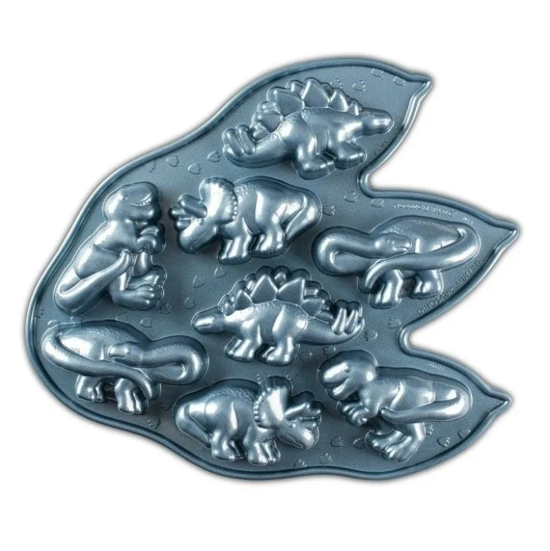 Moule à Gâteau Dinosaure x8 - Nordic Ware