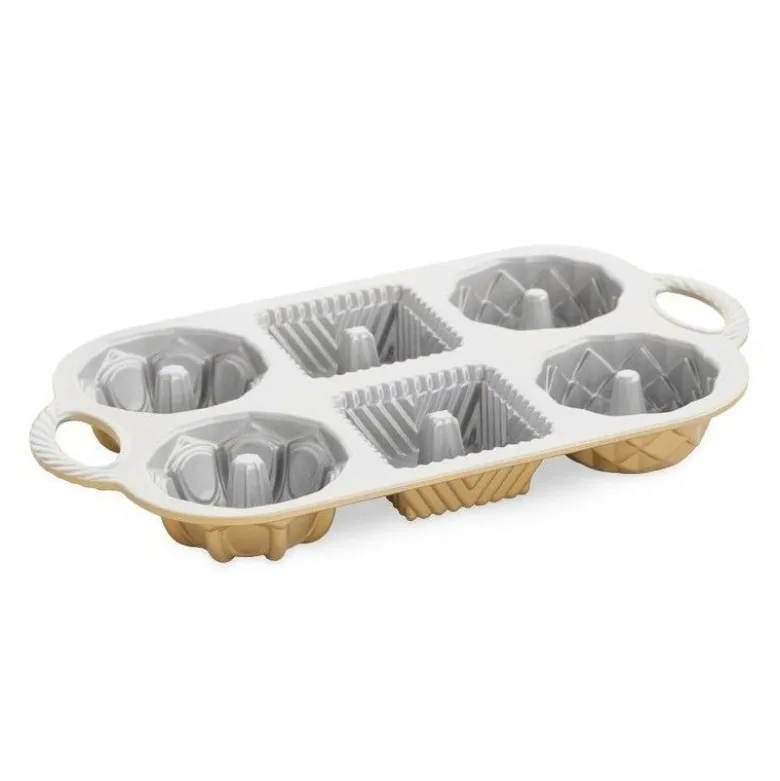 Moule à gâteau Geo x6 - Nordic Ware