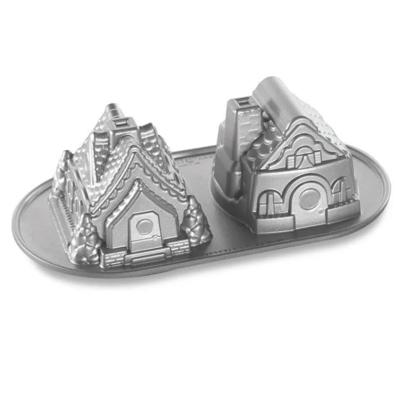 Moule à gâteau Gingerbread House x2 - Nordic Ware