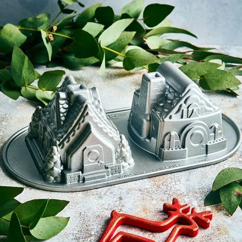 Moule à gâteau Gingerbread House x2 - Nordic Ware
