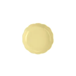 Moule à Gâteau Rond en Céramique Jaune Vanille Ø 27 cm Madeleine - Emile Henry