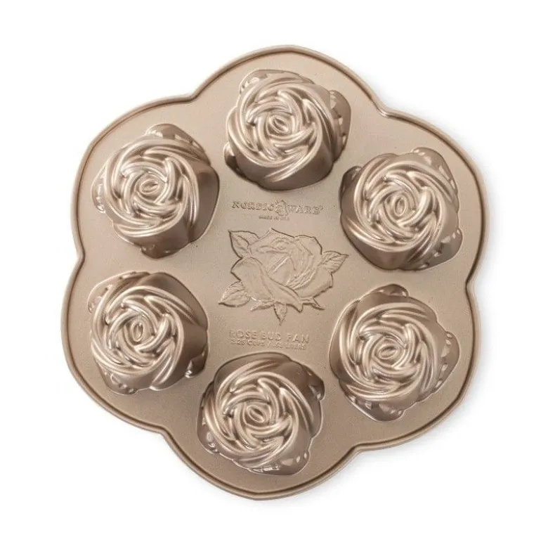 Moule à gâteau Rose x6 - Nordic Ware
