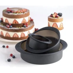 Moule gâteau étages silicone x3 - Mastrad