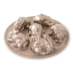Moule à Gâteaux Lapins (x6) Toffee - Nordic Ware
