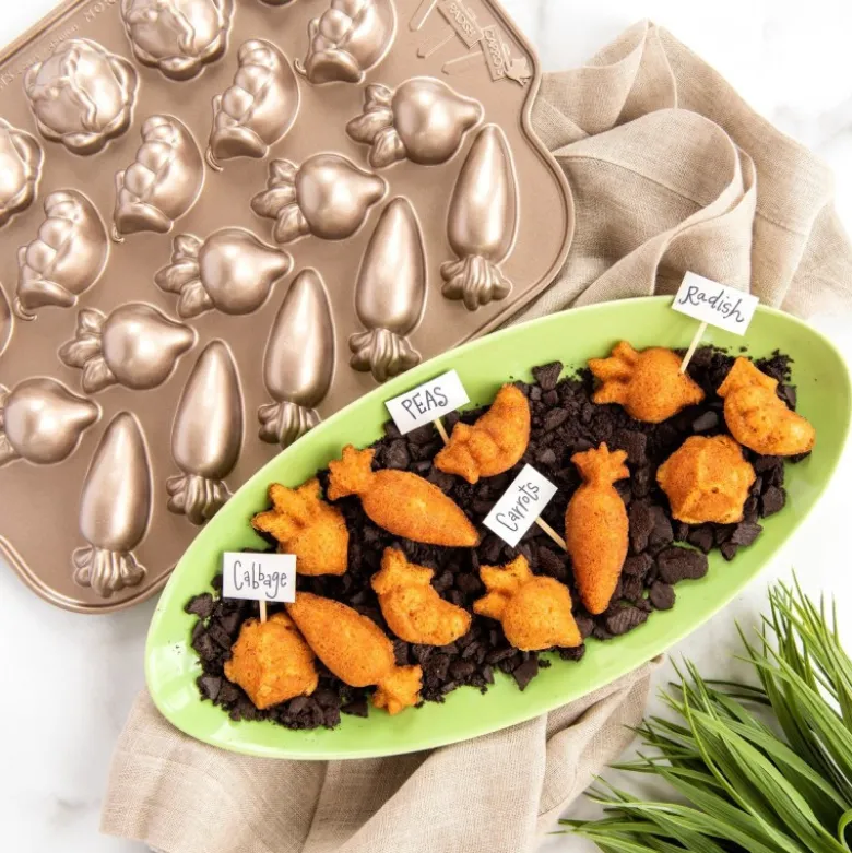 Moule à Gâteaux Potager (x20) Toffee - Nordic Ware