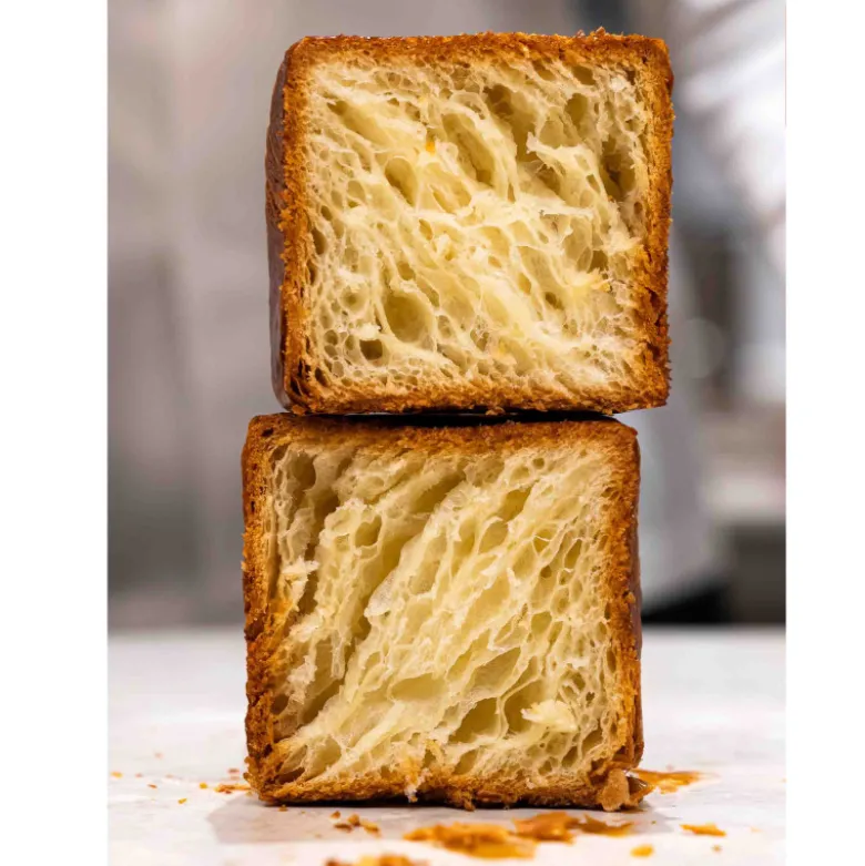 Moule Inox Croissant Géométrique Cube 6 x H 6 cm - Pavoni