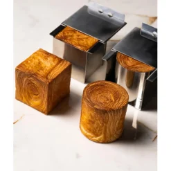 Moule Inox Croissant Géométrique Cylindre 6,5 x H 6 cm - Pavoni