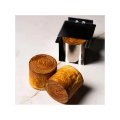 Moule Inox Croissant Géométrique Cylindre 6,5 x H 6 cm - Pavoni