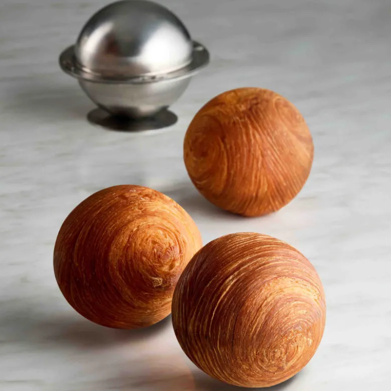 Moule Inox Croissant Géométrique Sphère Ø 7,5 cm - Pavoni
