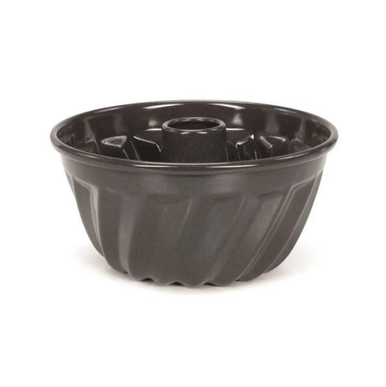Moule Kouglof acier émaillé 22cm - Patisse